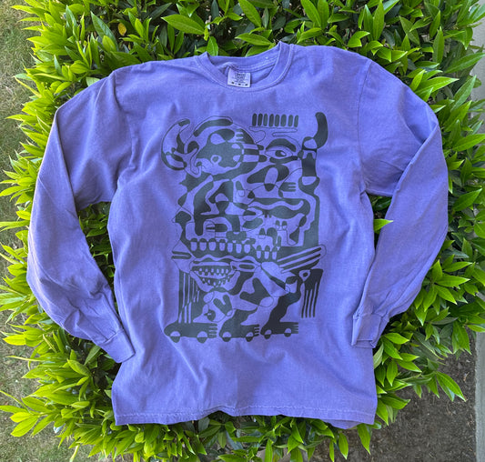 TORO LS T-shirt Grape